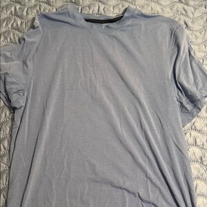 lululemon athletica Sky Blue Short Sleeve Tee